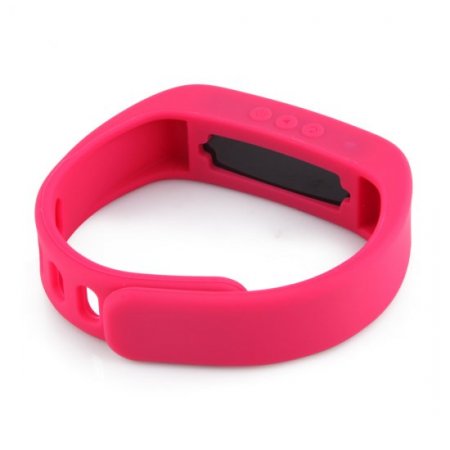 OLED Bluetooth Healthy Bracelet for Android Smartphones Rose