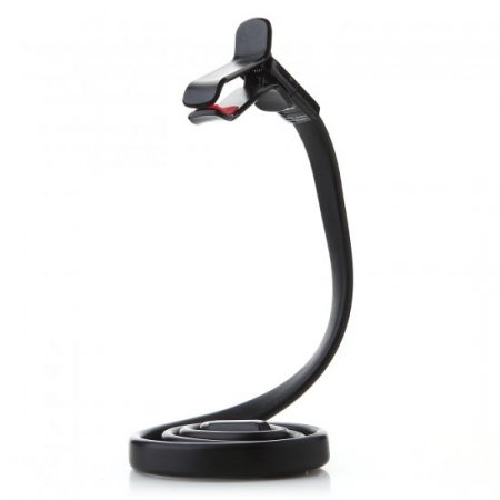 Durable Flexible Long Arms Mobile Phone Holder Bracket Stand Black