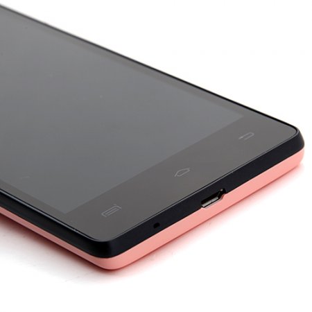 XIAOCAI X9S Smartphone Android 4.2 MTK6582 Quad Core 1.3GHz 1GB 4GB 4.5 Inch 8.0MP Camera -Pink