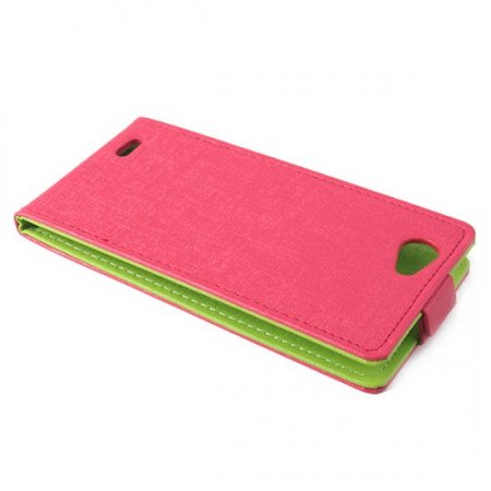 Colorful Leather Flip Case Cover for ThL Ultrathin 4400 Smartphone Color Random