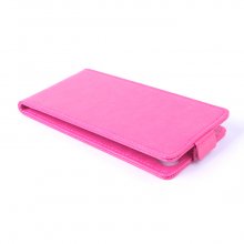 Leather Flip Cover Case Stand for Leagoo Lead 3 Smartphone Pink