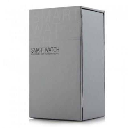 U Watch UX Bluetooth Watch Heart Rate Monitor for iOS And Android Smartphones Black