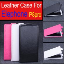 Protective PU Leather Flip Case for Elephone P8 Pro Smartphone White