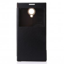 Original Protective Flip Cover Case For Doogee DG550 Smartphone Black