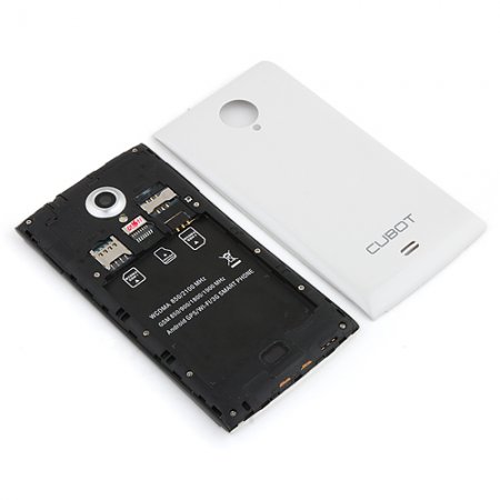 Cubot X6 Smartphone MTK6592 5.0 Inch OGS Screen 1GB 16GB Android 4.4- White