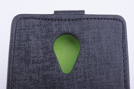 Leather Flip Cover Stand Case for THL T6S & T6 Pro Smartphone Black