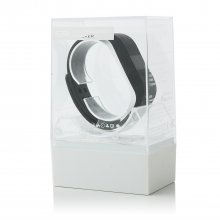 ERI Fitness Activity Tracker Bracelet Pedometer Sleep Monitor for Android iOS Black