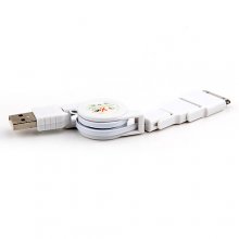 3 in 1 Retractable USB Cable for iPhone 5/4S iPad Smartphone MP3 Player