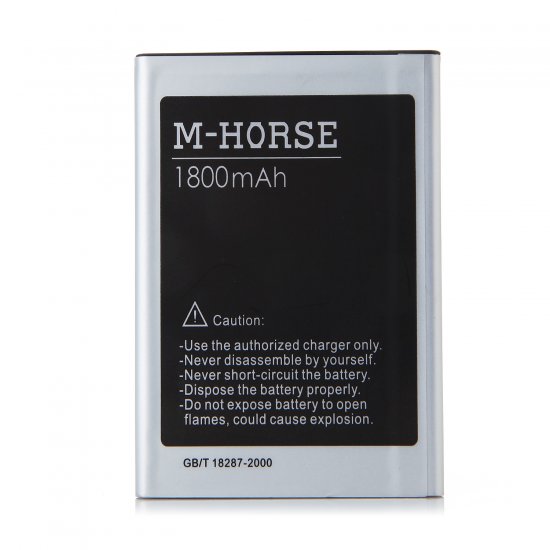 1500mAh Li-ion Rechargeable Battery for M-HORSE S4 mini Smartphone
