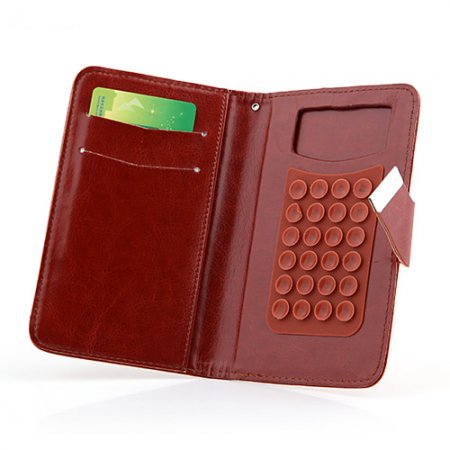 Universal Leather Case Cover for 5.5 Inch Smartphone 6-color