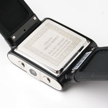 W838 Watch Phone Quad Band Single SIM Card Java Camera Bluetooth FM 1.4 Inch Touch Screen 2GB