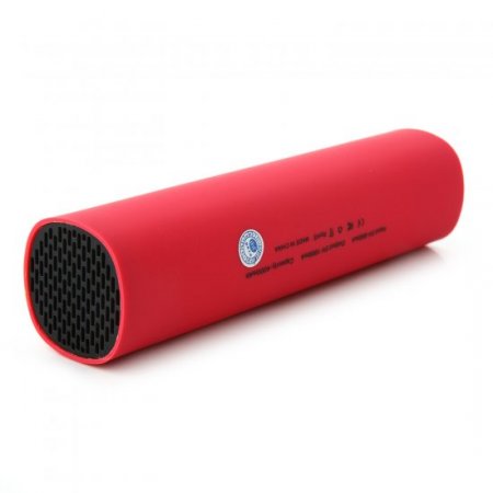 IHT P-i8 4000mAh Portable Mini Speaker Power Bank for Smartphone Red