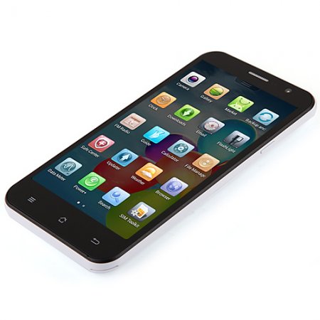 Mingren C1 Smartphone Android 4.2 MTK6589 Quad Core 5.3 Inch 3G GPS- Black & White