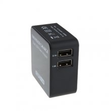 Universal 3A/5V Dual USB Power Adapter