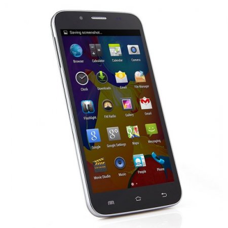 OTIUM S5 Smartphone Android 4.4 MTK6582 5.0 Inch IPS Screen Air Gesture OTG - Black