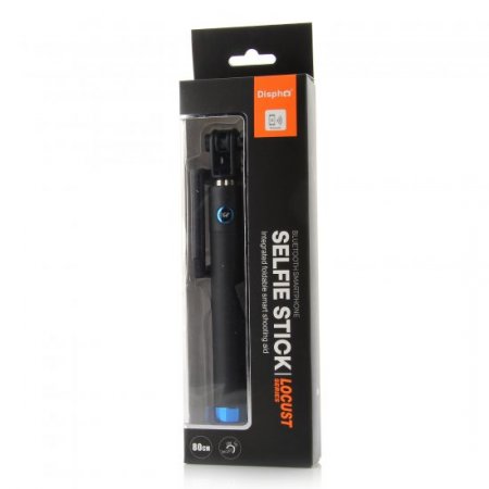 Dispho Original Bluetooth Selfie Stick Integrated Foldable Smart Shooting Aid Blue