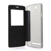 Original Flip Leather Case for Mlais MX Base Smartphone Black