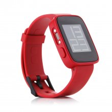 WeLoop Tommy 1.26" LCD Smart Watch w/ Bluetooth 4.0 Support Message Display -Red
