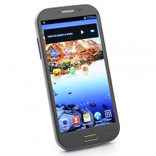 Used Feiteng H9500 S4 Smartphone Android 4.2 MTK6589 5.0 Inch HD IPS Screen - Grey