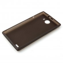 Soft Silicone Back Case for iNew V3 Smartphone - Black