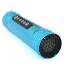 Portable Power Bank Media Sound Box Flashlight For MobilePhone