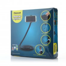 Durable Flexible Long Arms Mobile Phone Holder Bracket Stand Black