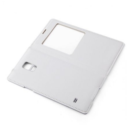 Protective Flip Cover Case for Samsung GALAXY S5 Smartphone White