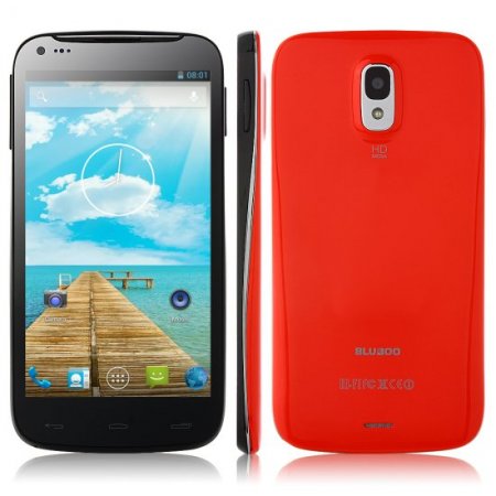 BLUBOO X1 Smartphone Android 4.2 MTK6582 1GB 4GB 5.0 Inch QHD IPS Screen 3G GPS Red