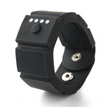 Power Bank Wrist 1500mAh Battery Charger Mini USB Port Black