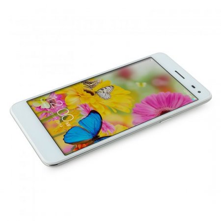T6S Smartphone Android 4.4 MTK6582 3G NFC Finger Scanner 5.5 Inch HD Screen- White