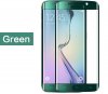 0.4mm Electroplating Tempered Glass Screen Protector for SAMSUNG S6 Edge Green