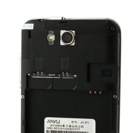 JIAYU F1 Smartphone 3G GPS Android 4.2 MTK6572X 4.0 Inch 2400mAh- Black