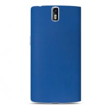 Original PU Leather Flip Cover Stand Case for Oneplus One Cellphone Blue