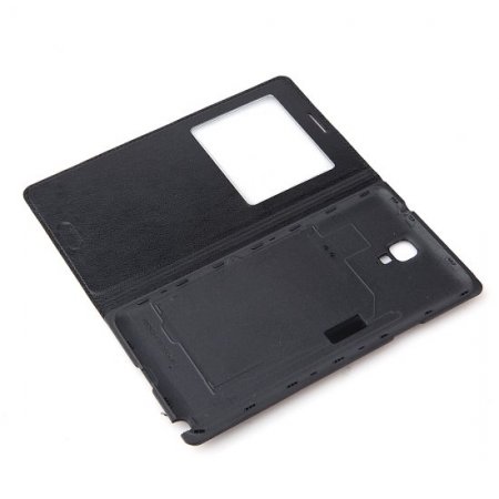 Protective Flip Cover Case for Samsung GALAXY Note 3 Neo Smartphone Black