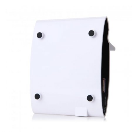 3-In-1 OTG Battery Charger Dock Stand Holder for Samsung Galaxy S4 Smartphone White