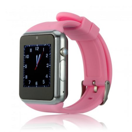 ZGPAX S79 Smart Watch Phone 1.54 Inch Touch Screen Bluetooth Camera FM Pink