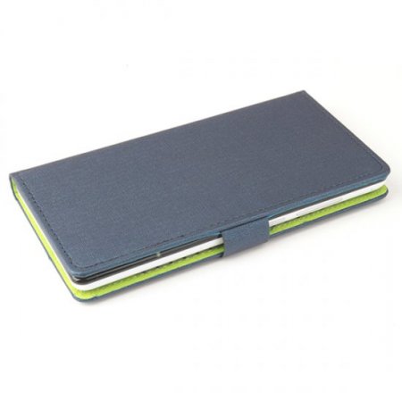 Protective PU Leather Flip Case for Elephone P2000 Smartphone Blue