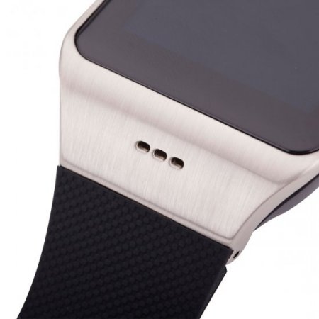 Uhappy UW1 GSM Smart Watch Camera Bluetooth NFC TF Card Wristwatch Sliver