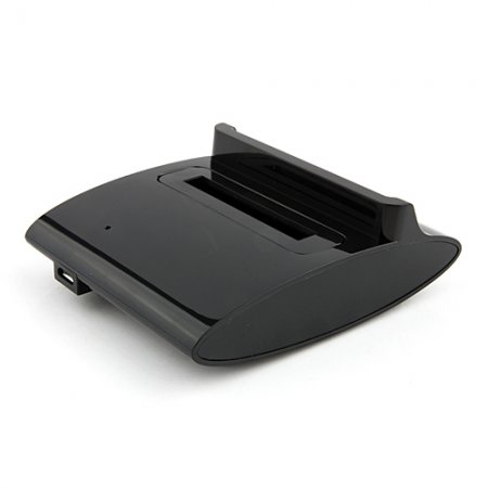 3 in 1 Battery Charger + OTG + Micro USB Charging Dock Base for Samsung i9500 Black Color