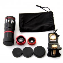 4 in 1 Universal Clamp Camera Lens Clip Mobile Phone Lens