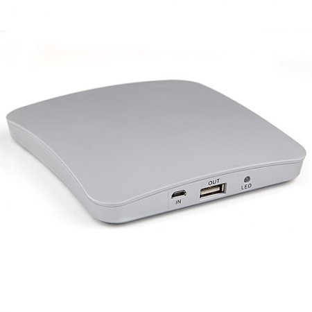 Solar Mobile Charger Bulit-in 1800mAh Lithium Battery 4 Colors