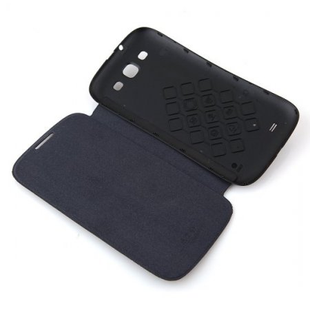 Original Battery + Blue Flip Cover Case + Screen Protector for Star N9330 Smartphone