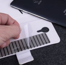 Flip Leather Cover Stand Case for ECOO E02 Pro Shinning Smartphone White