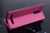 Leather Flip Cover Stand Case for Elephone G6 Smartphone Rose