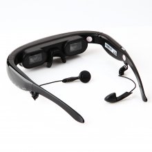 Virtual Private Theater System 52'' 4:3 Display HD 3D Stereo 4GB Flash Video Glasses