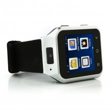ZGPAX S8 Watch Phone Android 4.4 MTK6572W Dual Core 1.54 Inch 3G 512MB 8GB GPS Silver