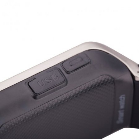 Uhappy UW1 GSM Smart Watch Camera Bluetooth NFC TF Card Wristwatch Sliver