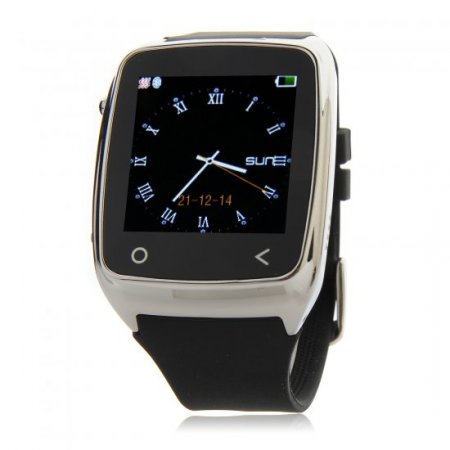 Iradish I8 Smart Bluetooth Watch 1.54 Inch for Android Devices & iPhone Black&Silver