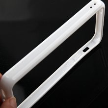 New Fashion Plastic Bumper Case For iPhone5c - White