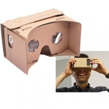 DIY Google Cardboard Virtual Reality 3D Glasses for iPhone Samsung Mobile Phones